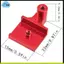 Giá đỡ hỗ trợ sốc phía trước phía sau 4 tỷ lệ 1 / 16 Giá đỡ chống sốc kim loại cho C64 cho xe RC