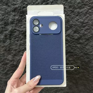 Thích hợp cho Ốp điện thoại Redmi K90Max Lưới nhẹ tản nhiệt đi kèm với màng ống kính Vỏ cứng chống sốc toàn diện