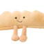 < Pluscloth > Gối bánh mì sang trọng mềm Bánh mì nướng dễ thương Croissant Baguette Đệm đồ chơi nhồi bông để trang trí nội thất Hỗ trợ thắt lưng Gối ôm ngủ trưa Thực phẩm hoạt hình Plushie cho trẻ em Người lớn Bánh mì vui nhộn