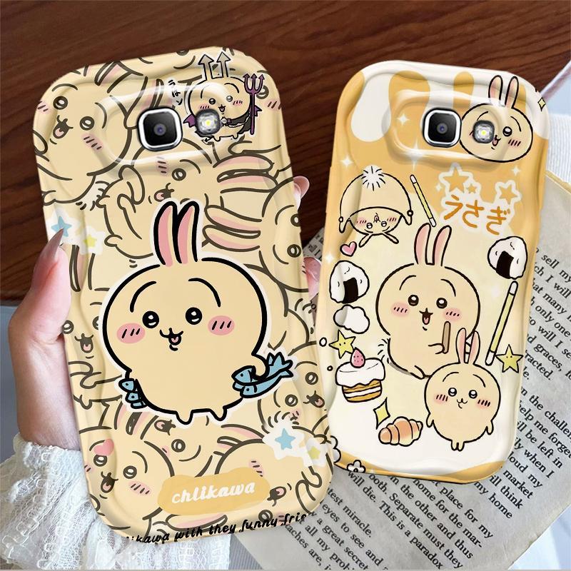 Thích hợp cho Samsung J7 Prime ON7 2016 Bảo vệ 3D TPU mềm Phim hoạt hình Chii Kawa Usagi Vỏ điện thoại chống sốc