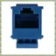 10 Cái Jack Kết Nối RJ45 Cat6 Nối Dài Khớp Nối Mạng Ethernet LAN Cat 6 Khớp Nối Jack Mở Rộng Adapter, Xanh Dương