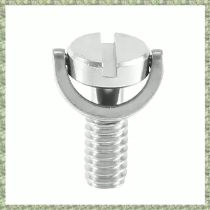 Dài 1 / 4 "D-Ring Vít Thép không gỉ Cho Chân Máy Ảnh Đĩa Phát Hành Nhanh Bạc