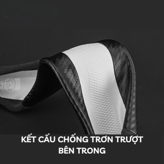 Bọc Vô Lăng Xe LIMO GREEN Da Nappa Cao Cấp SH Autocare Mềm Mại Thoáng Khí,Limo Green,VF3,VF5,VF8,VF9