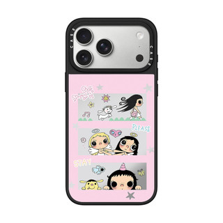Túi Từ Tính Bé Gái Gương Thỏ Ốp Lưng Điện Thoại Cứng Cho iPhone 17 Pro Max 17 Air 16 Plus 15 14 13 12 11 Vỏ Chống Sốc