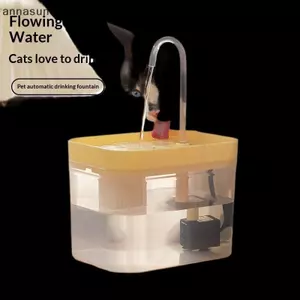 AA Tự Động Thú Cưng Chó Mèo Máy Đựng Nước Đài Phun Nước Cho Thú Cưng Chó Mèo Vòng Nước Tắt Tiếng Bơm Thú Cưng Thông Minh Bát 1.5L VN