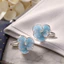 Nút còng áo sơ mi ZENZON, Nút chụp không may hoa Zircon cổ tích, Thời trang hợp kim Gradient Quần áo Phụ kiện còng liên kết Áo sơ mi doanh nhân