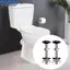 <cosyh>User Friendly Toilet Water Tank Screw Seal Ring Fixed Bolt Set Bathroom Hardware