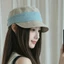 Mũ chống nắng ngư dân PYCOU, Mũ cưỡi ngựa xếp li thoáng khí, Bảo vệ tia cực tím thanh lịch Mũ vải lanh che nắng có thể gập lại Mùa hè ngoài trời