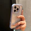 Ốp điện thoại di động, Ins kim cương hai mặt, Độ mờ cao, Thích hợp cho iPhone 16 Plus, 15, 14, 13, 12, 11, Pro Max, Chống sốc
