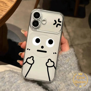Ốp Lưng Tương Thích Cho iPhone 17 12 15 13 16 11 14 Pro Max 14 Plus 17 Air Cartoon Line Stick Hình Emoji Pack Corning Case