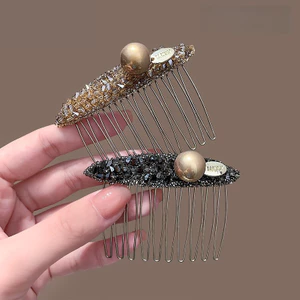 MAUROPOLI Phong Cách Mới Kim Cương Cao Cấp Ngọc Trai Tóc Ánh Sáng Sang Trọng Phù Hợp Với Cảm Giác Cao Cấp Tóc Gãy @ -