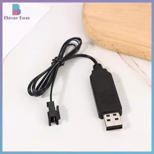 < beartwo > Cáp Sạc USB Cho Bộ Sạc 3.7V SM-2P Phía Trước RC Xe Ô Tô Phụ Kiện Máy Bay RC Quadcopter Đồ Chơi Phụ Kiện Mới