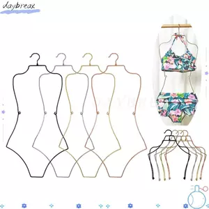 Móc treo đồ lót hình cơ thể DAYBREAK​​, có thể gập lại ​​Nhiều móc​​ ​​Móc treo đồ bơi​​, Tiết kiệm không gian bằng kim loại​​ Tổ chức đồ lót bền bỉ​​ ​​Bảo quản đồ lót & đồ bơi​​