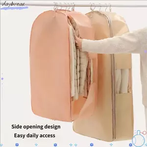 Túi may DAYBREAK, Tiết kiệm không gian có khóa kéo nén bụi, Bảo quản áo khoác dài treo bền