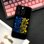 TP-2 Ukraine Cờ Thẩm Mỹ Ốp Lưng Điện Thoại IPhone 17 16 15 14 13 12 11 Pro Max Plus Mini Đen Mờ Vỏ Mềm Funda