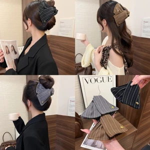MớI Kẹp Tóc Cá Mập Hình Tam Giắc Sọc, Dùng Hằng Ngày, Thời Trang Và Đa Năng