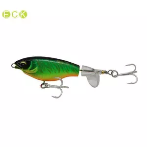 1 Cái Chất Lượng Whopper Plopper Wobblers 7.5cm 6.5g Topwater Popper Mồi Câu Cá Mồi Cứng Xoay Đuôi Mềm Câu Chuyện Câu Cá Đẹp