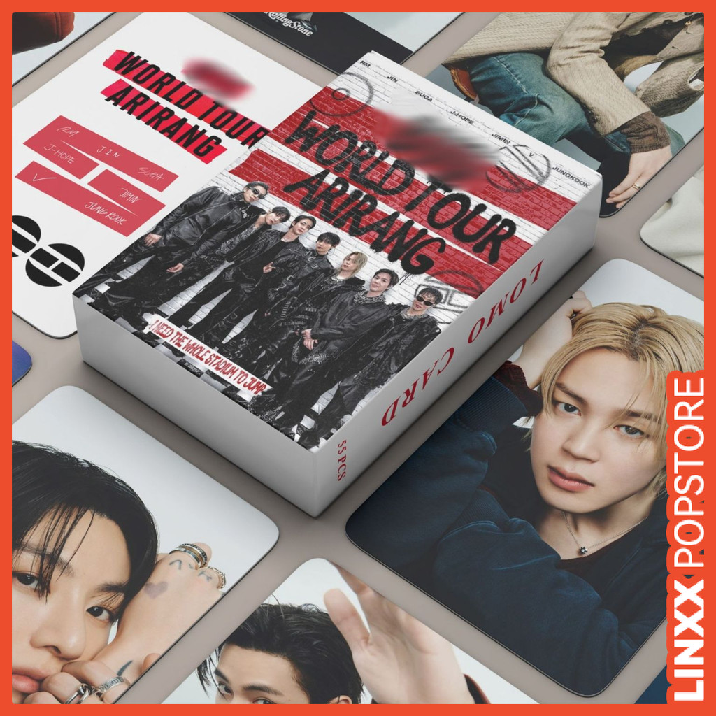LINXX 55 Chiếc BTS Combo ARIRANG World Tour Album Lomo Cards Kpop Boyband Idol Fan Sưu Tập Thẻ Ảnh Đáng Nhớ Quà Tặng Cho Người Hâm Mộ Ngày Lễ