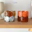 Nữ 1 Chiếc Vòng Tay Nhựa Nối Tròn Không Đều Dây Đàn Hồi Boho Trang Sức Thời Trang Tuyên Bố Tặng Mới