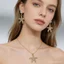Châu Âu Phong Cách Retro Sao Biển Vỏ Vòng Cổ Độc Đáo Niche Thời Trang Phù Hợp Với Cảm Giác Cao Cấp Xương Đòn Đi Biển Phải-Có
