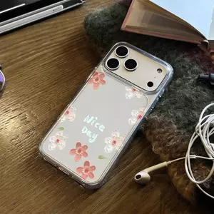 Hoa sáp trắng Đối với iPhone 1715 Case 16P Mới 1413 Mềm 12 Jane Big Hole