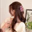 Kim Cương Giả Bên Nổ Pha Lê Công Chúa Hoa Đầu Lưng Tóc Kẹp Nhỏ Phụ Kiện Tóc Phong Cách Mới Kẹp Tóc Mũ Đội Đầu AZDK
