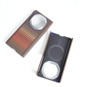 Ốp Lưng Cao Cấp Cho Huawei Mate XT, Trục Kép Kevlar Từ Tính, Phiên Bản Bộ Sưu Tập Sợi Carbon, Vỏ Bảo Vệ Ba Mặt Chống Sốc