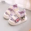 Giày Sandal Bé Gái Baotou Mùa Hè Phong Cách Mới Công Chúa Bé Kuromi Chiếu Sáng Bé Gái Mùa Hè Giày Trẻ Em