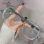 AqToCna Thời Trang Nữ Kính Vuông Lớn Chống Ánh Sáng Xanh Kính Mắt Trong Suốt Siêu Nhẹ Unisex Transparentputer Kính AqToCna