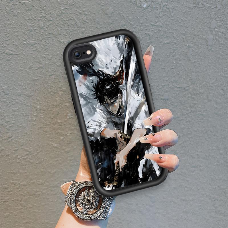 Áp dụng cho iPhone 6 6s 7 8 se2020 Plus Phụ kiện silicon hoạt hình Vỏ điện thoại mềm TPU Yuta Okkotsu Jujutsu Kaisen Sinh viên Angel Eye Ốp lưng chống sốc