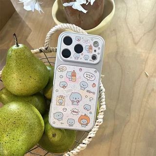 Ốp lưng biểu cảm chấm bi cho iPhone 17/16/15/14/13/11/7/17Pro/17ProMax
