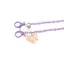 Lina Bell Hoạt Hình Dây Mặt nạ Chống Mất Dây Xích Kính Dây Xích Acrylic Shellie Rose Mask Chain