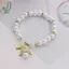 Baby Shower Favor Christening Bracelet Thiên Thần Bé Tắm Bé Gái Bé Trai Món Quà Rửa Tội