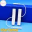 Tấm điện cực Hodou cho hàng chục máy 2 chiếc 1,2x6,5cm Tự dính có thể tái sử dụng cho vật lý và Massage phiên dài Sử dụng VN