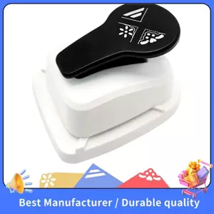 Thủ Công Góc Trang Trí Ren 3in1 Đục Lỗ Giấy Cắt Nhãn Cho Thêu Sò & Làm Thẻ