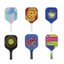 SQ3 Trẻ Em Hoạt Hình Pickleball Mái Chèo Nhẹ Chống Trượt Tay Cầm Thể Thao Ngoài Trời Giải Trí Gia Đình QS3
