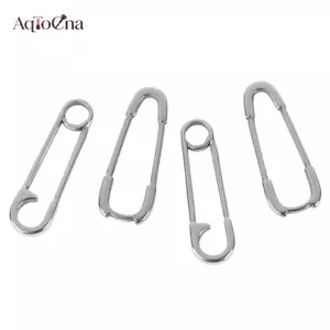AqToCna 5 Chiếc Thép Không Gỉ Kẹp Giấy Hình Mặt Dây Chuyền Trang Sức Làm Đồ Dùng DIY Nelace Vòng Tay Kết Nối Phụ Kiện AqToCna