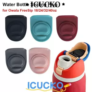 ICUCKO 1 Miếng Đệm Nắp Trên, Nút Chặn Thay Thế Cốc Nước Không Mùi Silicon, Nút Niêm Phong Bình Nước Chống Rò Rỉ Cho Owala FreeZip 19 / 24 / 32 / 40oz