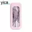 YICA 8 Cái / bộ Thước Đo, Bộ La Bàn Thước Tẩy Trong Suốt, Bộ Chất Lượng Cao Nhựa Vuông Thước Thẳng Thước Đo Văn Phòng Trường Học