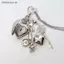 # HB # Elegant Heart Poet Watch Nelace với dây chuyền Steampunk cổ điển dành cho nam giới Thiết kế 1 chiếc độc đáo.