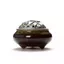 Chảo Hương Đốt Hộ Gia Đình Trầm Hương Hương Trong Nhà Đồng Nguyên Chất Ngải Cứu Gỗ Giun Moxibustion Hộp Gốm Hương Gỗ Đàn Hương Muỗi Đồ Trang Trí