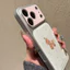 Ốp lưng iPhone Kết cấu da mạ họa tiết ngựa năm mới iP 17 16 15 14 13 12 11 Pro Max Plus Max