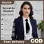 Doutie Ngọc Trai Thanh Lịch sel Tie Dài Newear Cho Áo Sơ Mi Sang Trọng Phong Cách Preppy Phụ Kiện Trang Trí Cho Đại Học Sự Kiện Làm Việc VN