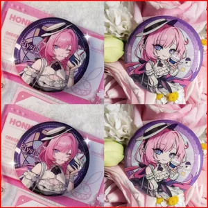 BH2 Honkai Impact 3 Elysia Huy Hiệu Quần Áo Thổ Cẩm Túi Đi Học Phụ Kiện Anime Ngoại Vi HB2