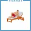 6 Miếng Tỉ Lệ 1: 64 Mô Hình Bãi Biển Chủ Đề Bên Biển Thư Giãn Hình Thực Tế Tắm Nắng Thu Nhỏ Bức Tượng