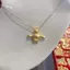 Chujia Cùng Phong Cách Sanrio Series Chó Quế Lớn Chó Cung Hoàng Đạo Chó Mặt Dây Chuyền Vòng Cổ Nữ Xương Đòn Dây Xích dly Phụ Kiện