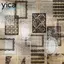 YICA 30 Cái Thêu Sò Trang Trí, DIY PET Ren Miếng Dán, Vintage Handmade Đen Trắng Sáng Tạo Nền Giấy Tạp Chí Văn Phòng Phẩm