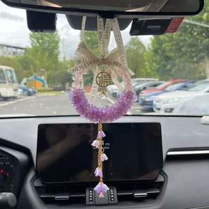Phong Cách Mới Lily Của Thung Lũng Xe Mặt Dây Chuyền Gương Chiếu Hậu Cao Cấp Mặt Dây Chuyền Dễ Thương Phong Cách Trung Hoa Cao Cấp Xe Mặt Dây Chuyền Thành Phẩm 26.3.22