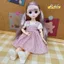 Cao Cấp 6 Điểm 30cm Búp Bê Bé Công Chúa Nhỏ Bộ 20 Khớp BJD Bé Gái Quà Tặng Sinh Nhật Đồ Chơi