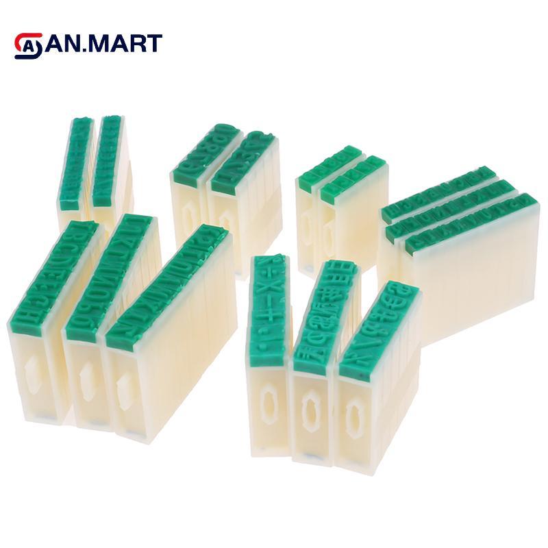 AN.MART Giấy Tem Chữ Số Số Ký Hiệu Con Dấu Chương Kết Hợp In Mực VN